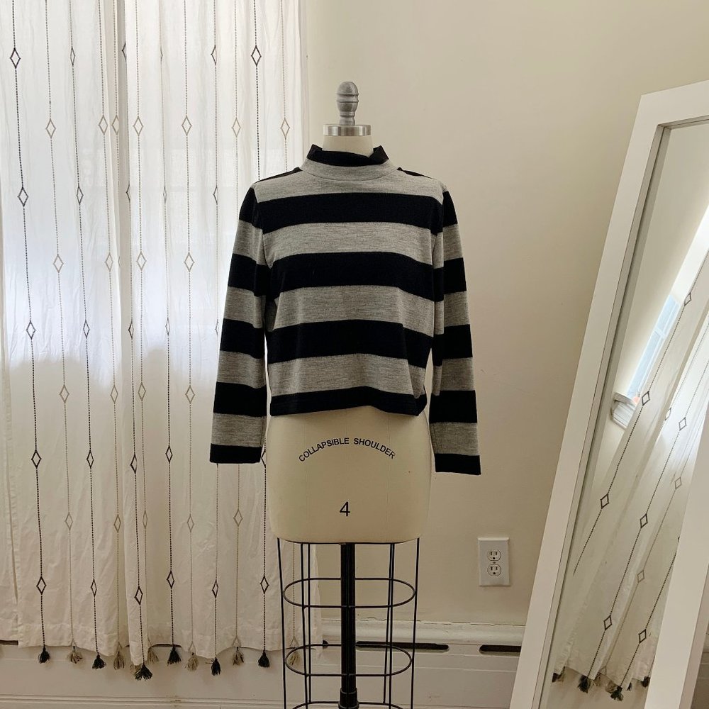 Samuji mock neck sweater